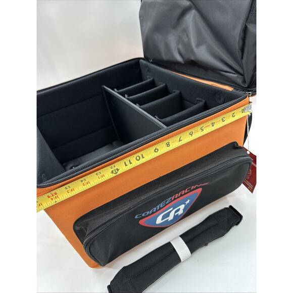 The Head Set Storage And Protection Box/tote Divided Compartments W/strap - Picture 7 of 16